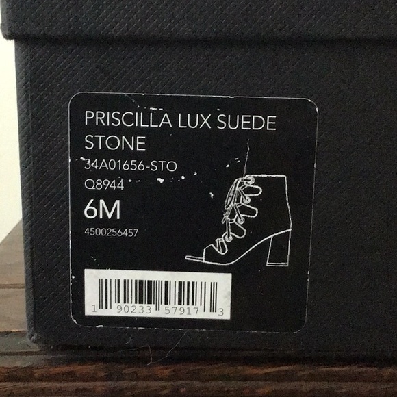 COACH PRISCILLA LUX SUEDE COLOR STONE NEW CONDITION - Picture 11 of 12